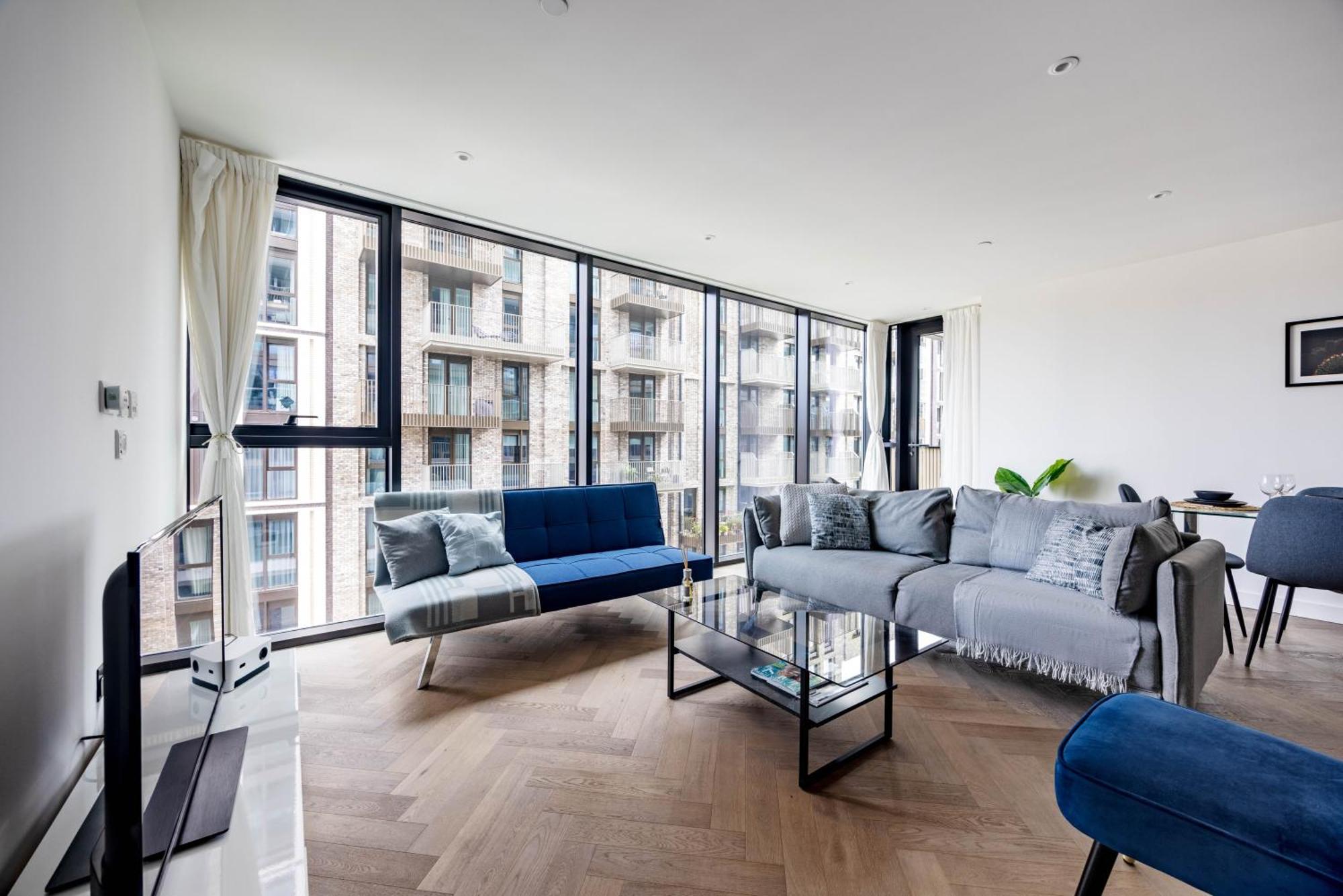 New | Luxury 2bd/2b Wapping Apartamento Londres